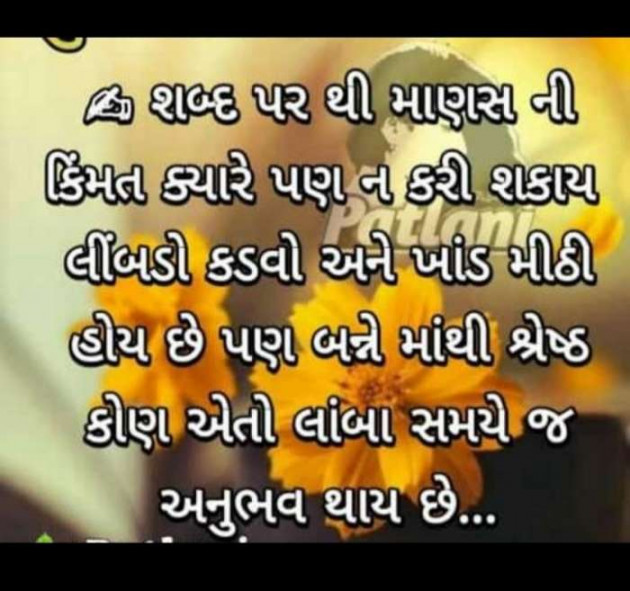 Gujarati Good Morning by Bhailu Mer : 111566569