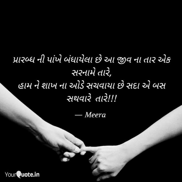 Gujarati Shayri by Meera : 111567494