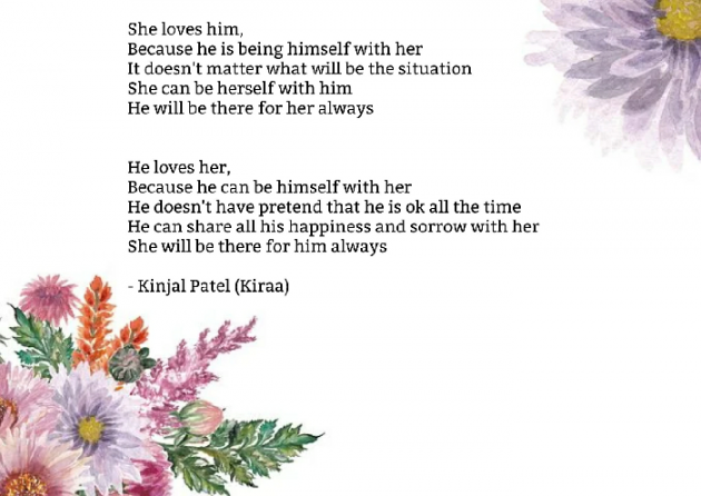 English Poem by Kinjal Patel : 111570624
