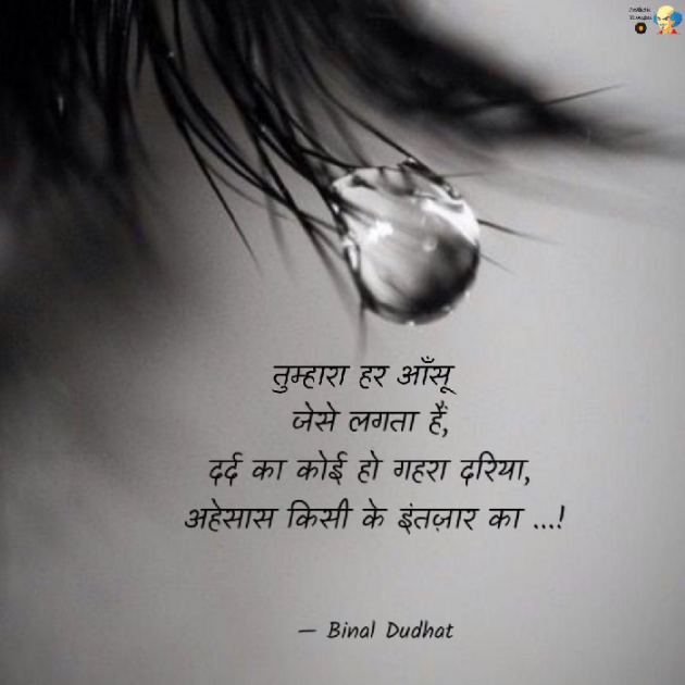 Hindi Poem by Binal Dudhat : 111572123