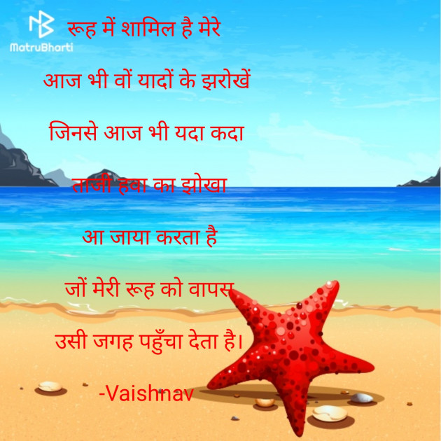 Hindi Poem by Vaishnav : 111572431