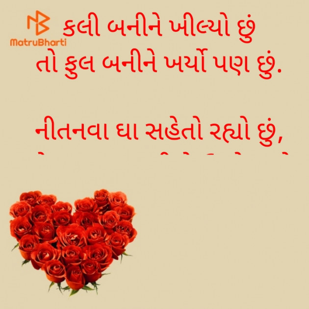 Gujarati Shayri by Jignesh Soni : 111574151