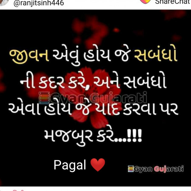 Gujarati Shayri by Manoj Leuva : 111574167