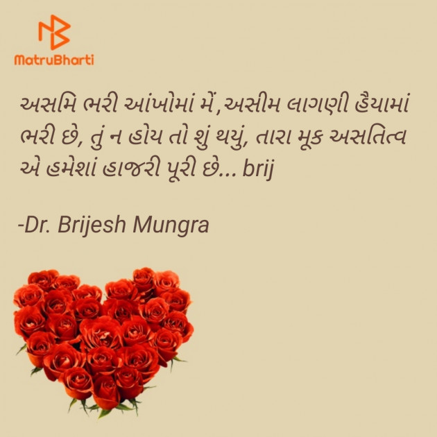 Gujarati Blog by Dr. Brijesh Mungra : 111578432