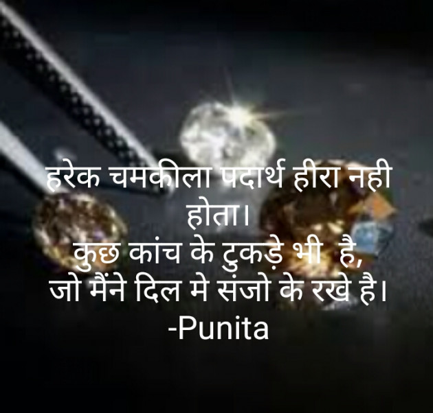 Hindi Thought by Punita : 111580773