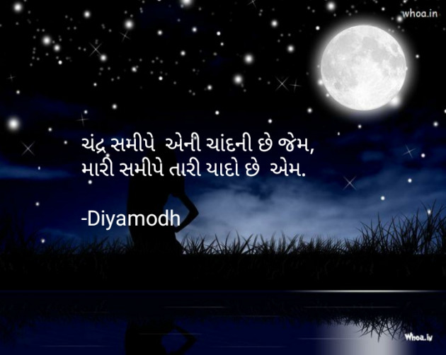 Gujarati Shayri by Divya Modh : 111596924
