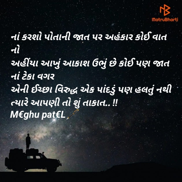 Gujarati Thought by Meghu patel : 111596938