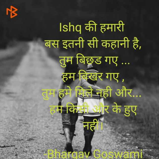 Hindi Blog by Bhargav Goswami : 111599374