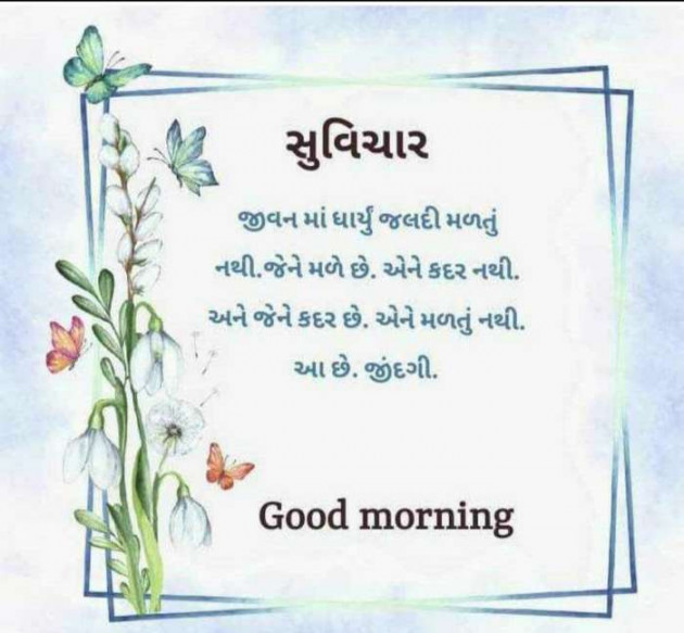 Gujarati Quotes by S Aghera : 111606663