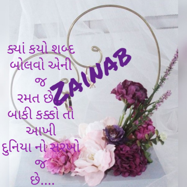 Gujarati Whatsapp-Status by Zainab Makda : 111607104