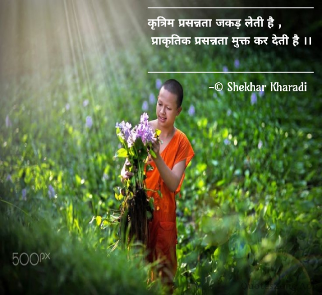 Hindi Quotes by shekhar kharadi Idriya : 111607406
