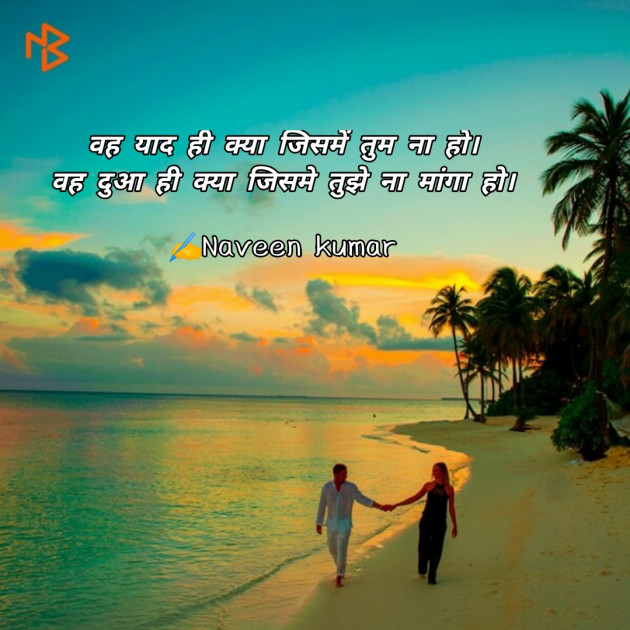 Hindi Shayri by Naveen kumar : 111608367
