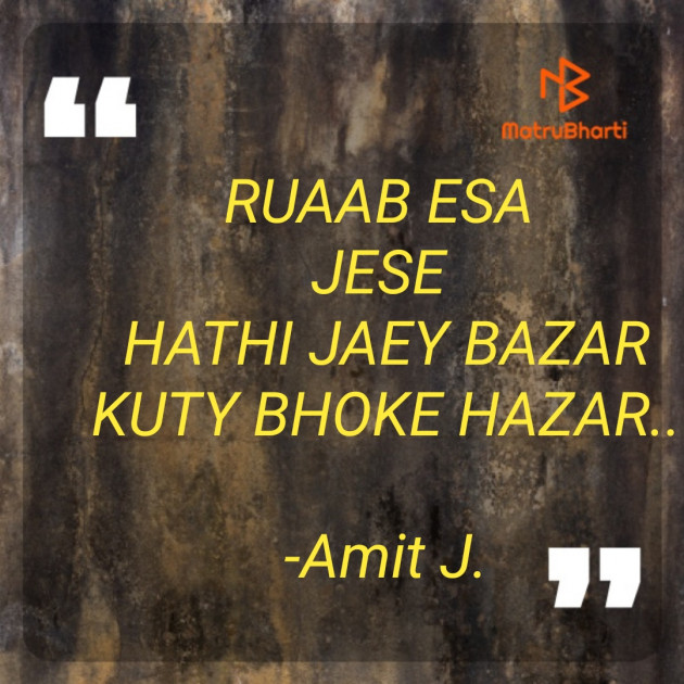 Hindi Motivational by Amit J. : 111608920