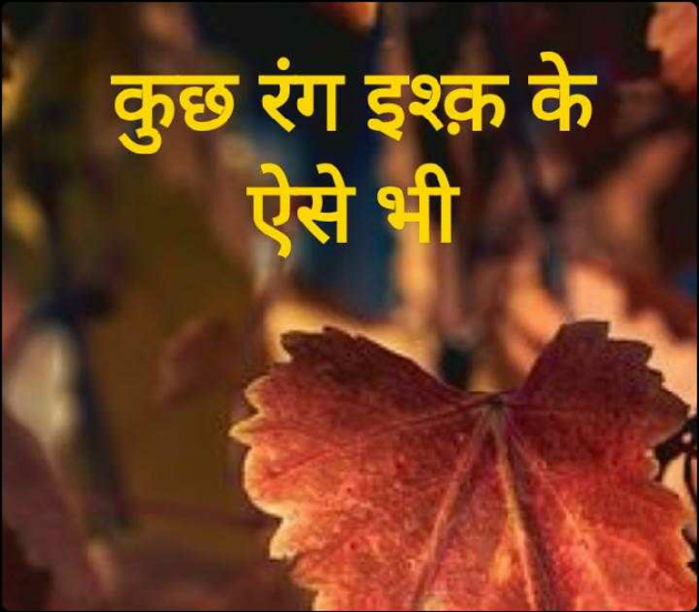 Hindi Shayri by Apoorva Singh : 111615510