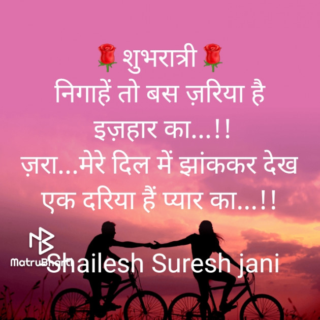 Hindi Good Night by Shailesh Jani : 111616337