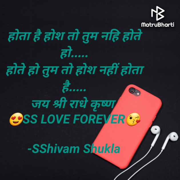 Hindi Shayri by SShivam Shukla : 111617798