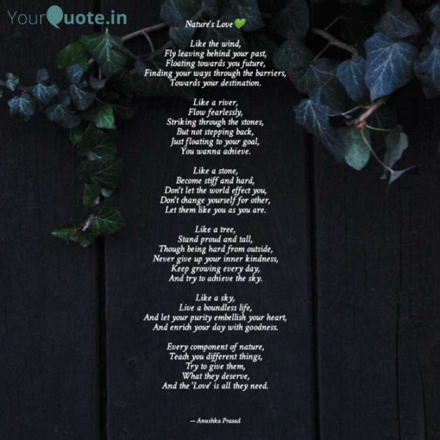 English Poem by Anushka Prasad : 111619521