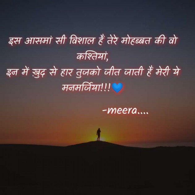 Hindi Shayri by Meera : 111621712