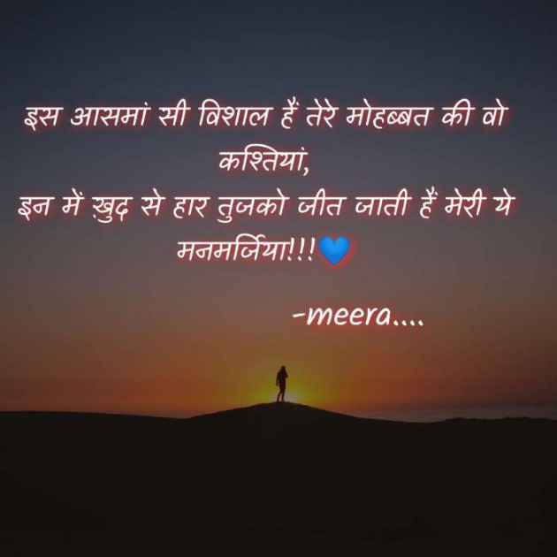 Hindi Shayri by Meera : 111621712
