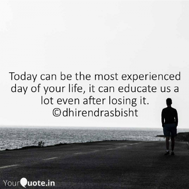 English Motivational by DHIRENDRA BISHT DHiR : 111625711