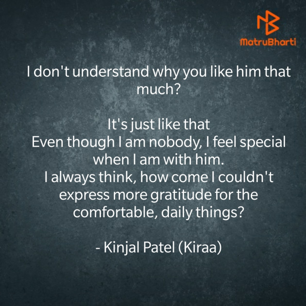 English Quotes by Kinjal Patel : 111626809