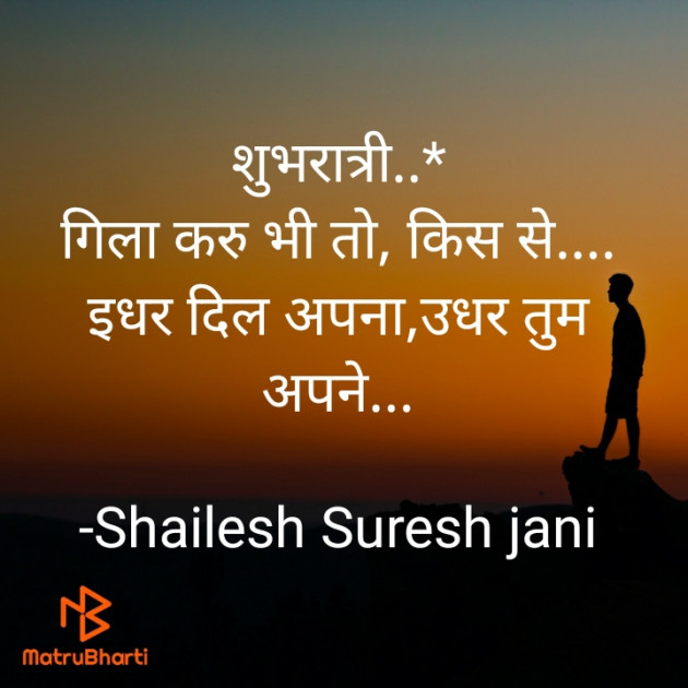 Hindi Good Night by Shailesh Jani : 111628687