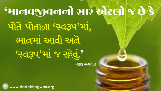 Gujarati Quotes by Dada Bhagwan : 111635440