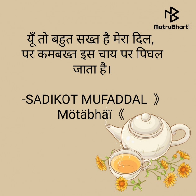 Hindi Good Evening by SADIKOT MUFADDAL 《Mötäbhäï 》 : 111641220