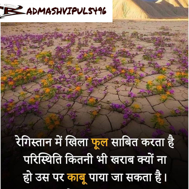 Hindi Motivational by Thakorvipulsolgama (badmashvipul5496) : 111642045