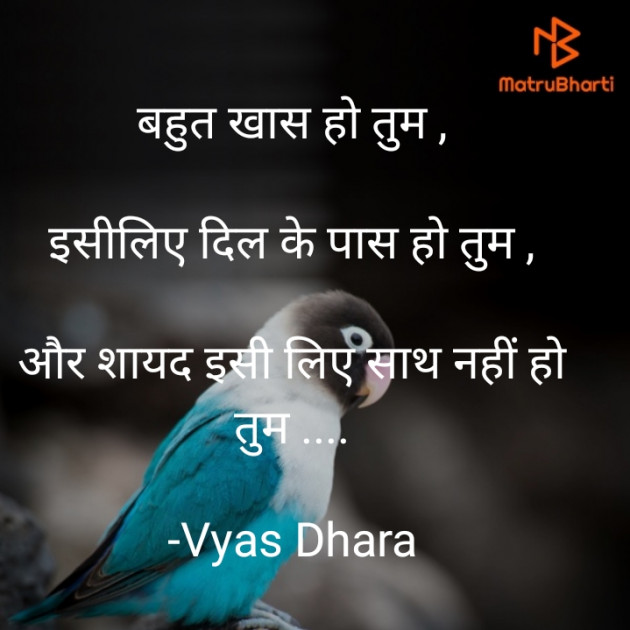 Hindi Blog by Vyas Dhara : 111645131