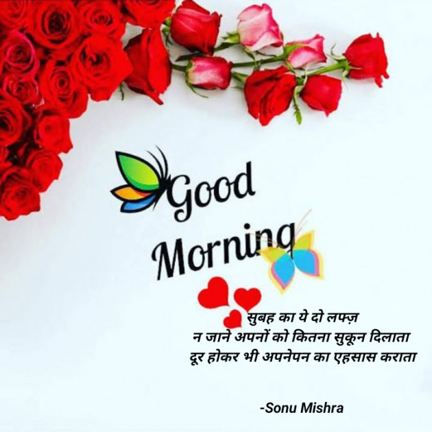 Hindi Good Morning by Sonu Mishra : 111654658