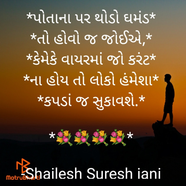 Gujarati Quotes by Shailesh Jani : 111657425