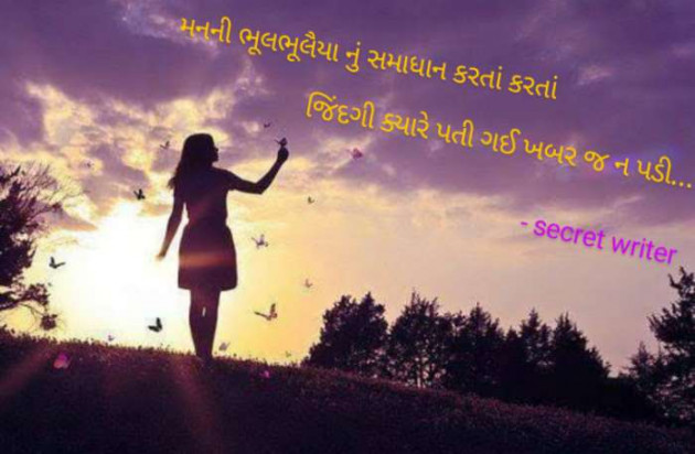 Gujarati Quotes by Secret Writer : 111657893