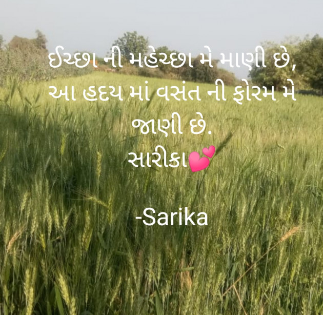 Gujarati Blog by Sarika : 111662005