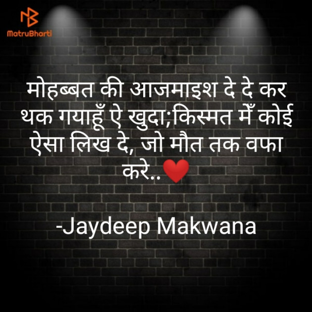 Hindi Blog by Jaydeep Makwana : 111666919