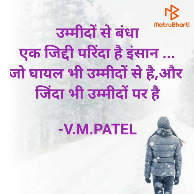 Hindi Quotes by V.M.PATEL : 111668410