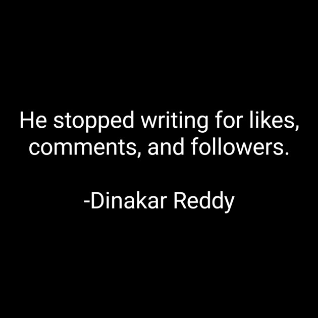 English Thought by Dinakar Reddy : 111670097