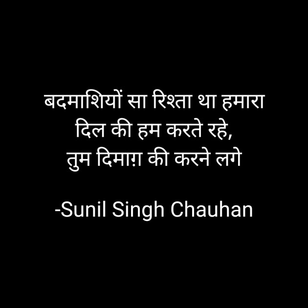 Hindi Blog by Sunil Singh Chauhan : 111673490