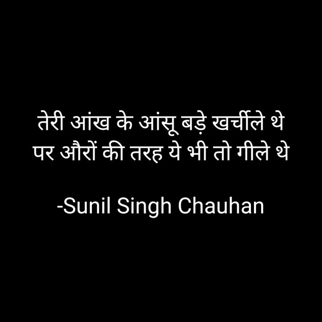 Hindi Blog by Sunil Singh Chauhan : 111675454