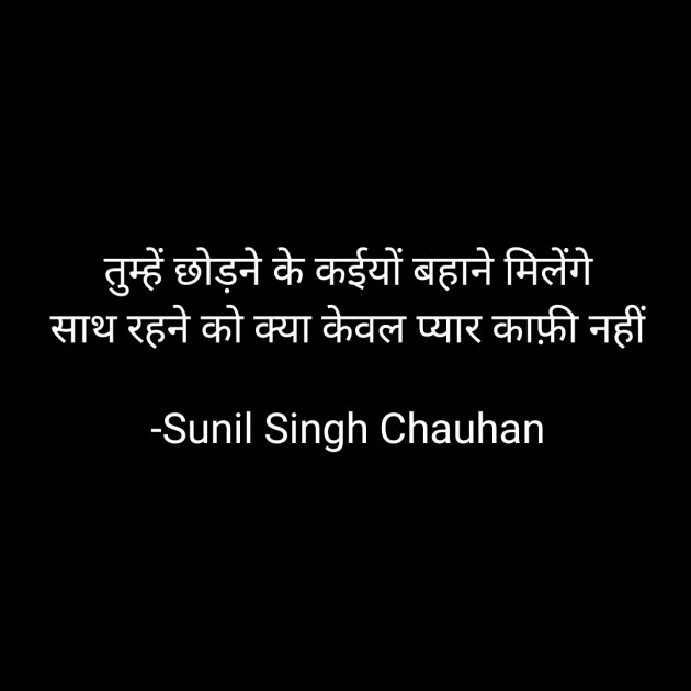 Hindi Blog by Sunil Singh Chauhan : 111675474