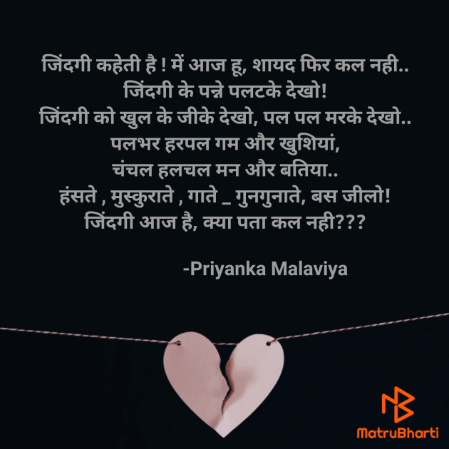 Hindi Blog by Priyanka Malaviya : 111675813