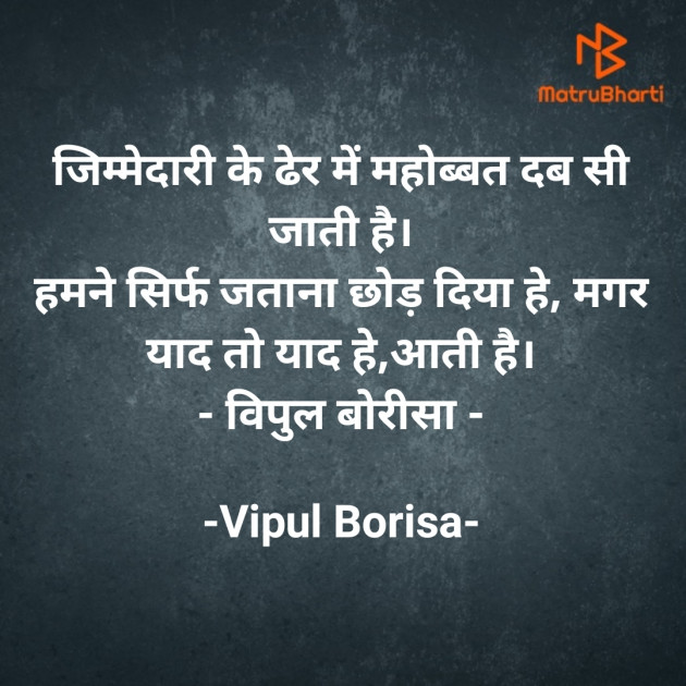 Hindi Whatsapp-Status by Vipul Borisa : 111680784