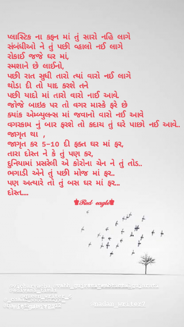 Gujarati Whatsapp-Status by Red Eagle : 111692135