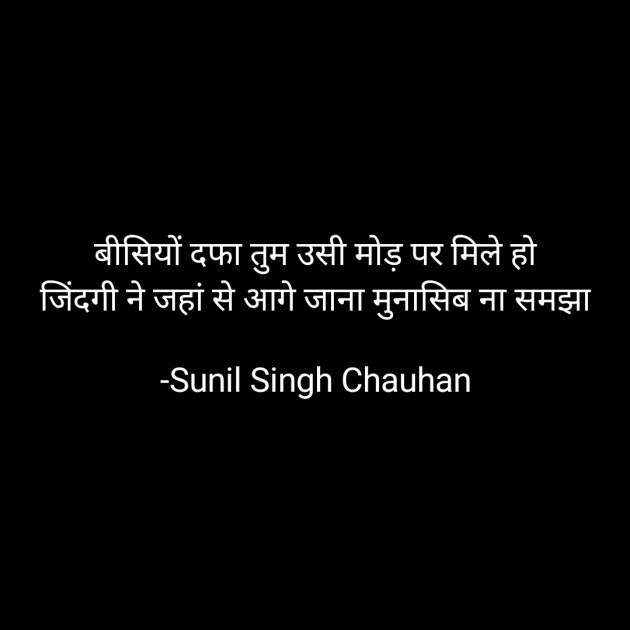 Hindi Blog by Sunil Singh Chauhan : 111694407