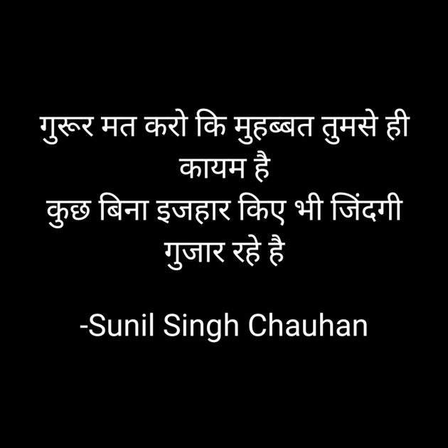 Hindi Blog by Sunil Singh Chauhan : 111694427