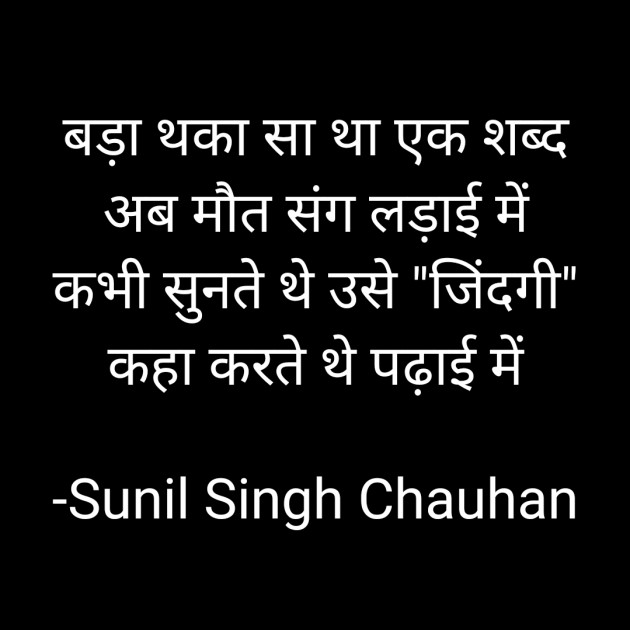 Hindi Blog by Sunil Singh Chauhan : 111699052