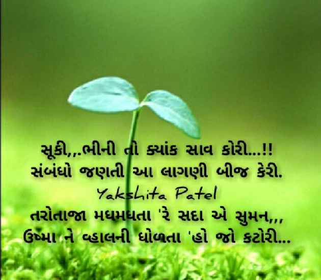 Gujarati Whatsapp-Status by Yakshita Patel : 111699138
