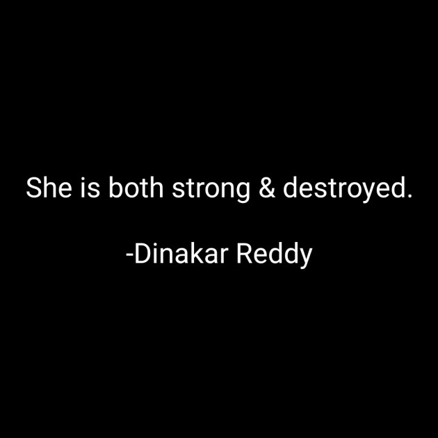 English Whatsapp-Status by Dinakar Reddy : 111699233