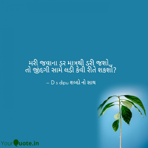 Gujarati Whatsapp-Status by D S Dipu શબ્દો નો સાથ : 111701481