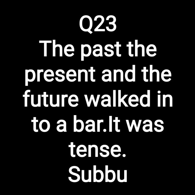 English Funny by Subbu : 111701601